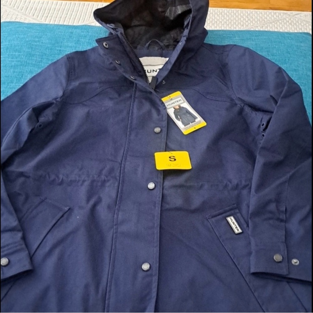 Hunter Navy Women's Raincoat